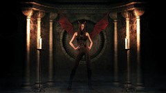 Devil demons fantasy art devil girl Demon Girl