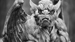 Devil monochrome Gargoyles