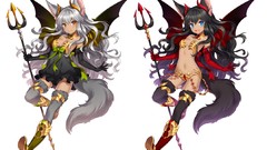 Devil square enix Simple Background