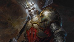 Diablo iii artwork skeleton king fantasy art
