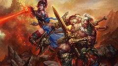 Diablo iii artwork video games fantasy art