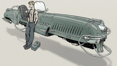 Dieselpunk retrofuture