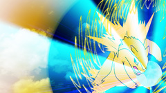 Different super Sayan typhlosion slightly upload sst