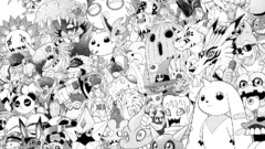 Digimon groups Manga