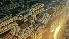 digital art abstract 3d cgi geometry fractal