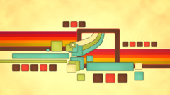 digital art abstract lines shapes