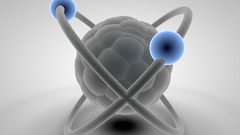 digital art artwork blue Simple Background Sphere 3d cgi render