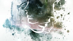 Digital art artwork faces