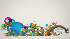 Digital art artwork grey