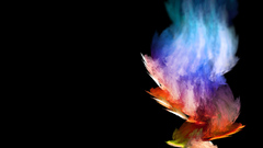 Digital art black background