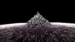 digital art black background Simple Background abstract