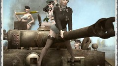 Digital art cgi pinups