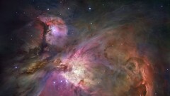 digital art colorful Space space art universe nebula Hubble