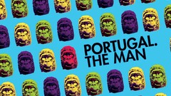 digital art colorful Typography Simple Background Music band Men