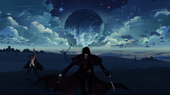 Digital art crossovers hellsing