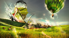 Digital art Desktopography