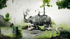 Digital art Desktopography