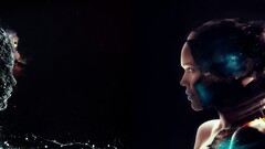 digital art face Profile Women