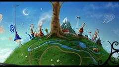 Digital art flying saucer