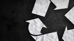 Digital art fon recycle