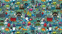 digital art jared nickerson Typography Pencils vector art owl