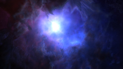 Digital art outer space