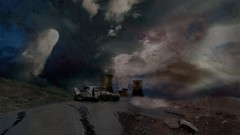 Digital art post-apocalyptic