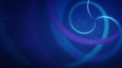 digital art shapes blue background