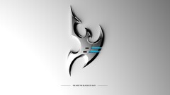 digital art Typography Simple Background cgi render 3d Protoss