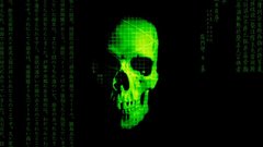 Digital matrix skulls Art