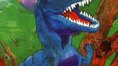 Dinosaur blue trex dinos