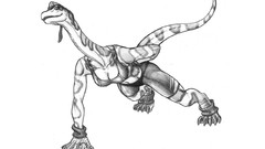 Dinosaurs anthropomorphism Brachiosaur