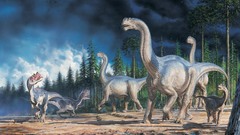 Dinosaurs artwork drawings