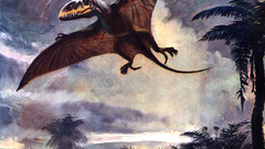 Dinosaurs artwork pterodactyls Zdenek