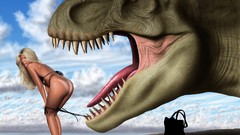 Dinosaurs artwork Tyrannosaurus Rex