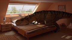 Dinosaurs bedroom Tyrannosaurus Rex
