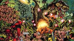 Dinosaurs Deadpool Wade Wilson