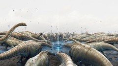 Dinosaurs fantasy art