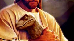 Dinosaurs Jesus Christ