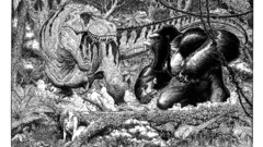 Dinosaurs King Kong artwork