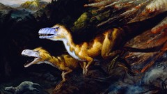 Dinosaurs national geographic artwork