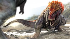 Dinosaurs Rex super saiyan Tyrannosaurus Rex Nebezial