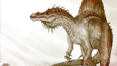 Dinosaurs rocks Spinosaurus sox