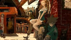 Dirty cats weapons Guns robot Anime dress anime girls boots 