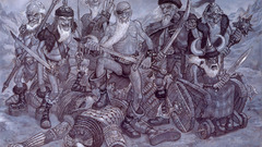 Discworld drawings Paul Kidby