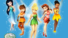 Disney Fairies group cartoon