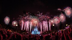 disney fireworks People night