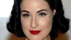 Dita-von-teese gorgeous pretty brunette