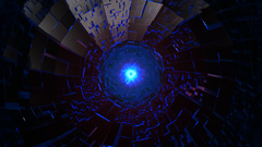 Divisor blue abstract