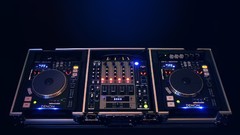 DJ mixing tables denon